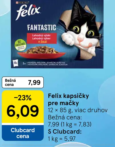 Felix kapsičky pre mačky