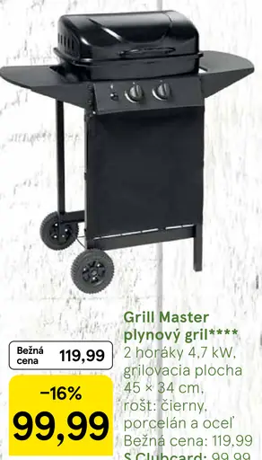 Grill Master plynový gril