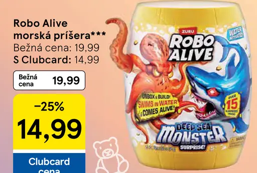 Zuru Robo Alive morská príšera hračka