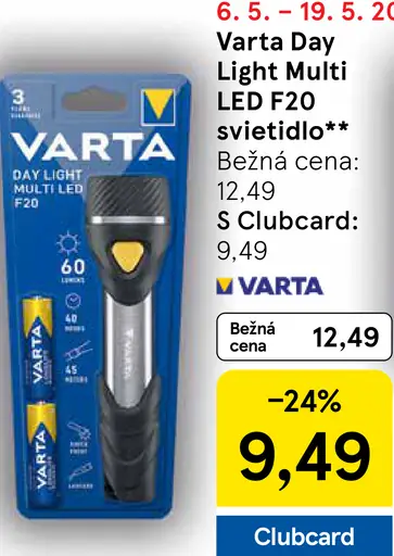 Varta Day Light Multi LED F20 svietidlo