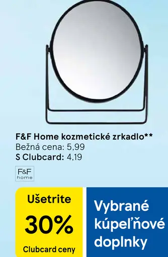 F&F Home kozmetické zrkadlo