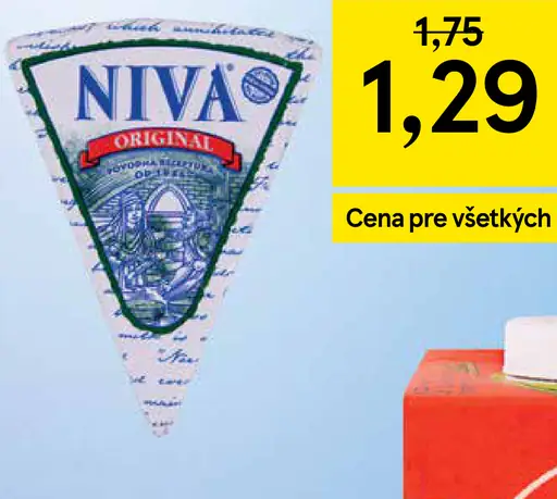 Niva original syr s ušľachtilou modrou plesňou porciovaný