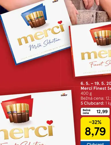 Merci Finest Selection čokoláda