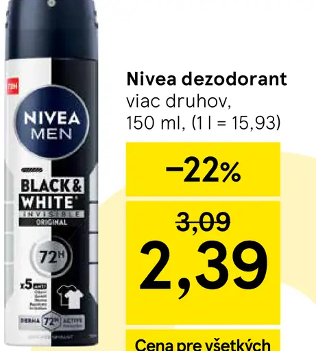 Nivea dezodorant