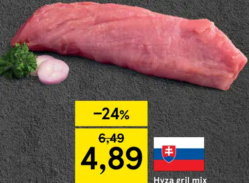 Hyza Grill mix chladený, balený