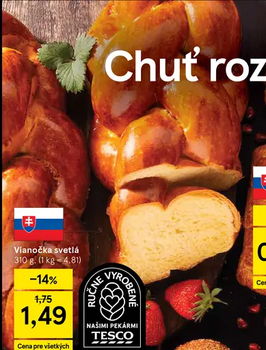 Tesco vianočka svetlá