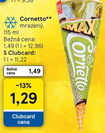 Cornetto Max mrazený