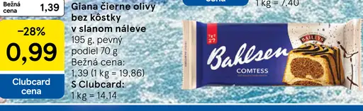 Giana čierne olivy bez kôstky v slanom náleve