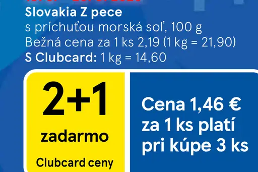 Slovakia Z Pece S príchuťou morská soľ