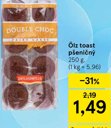 Ölz toast pšeničný