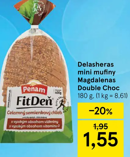 Penam Fit Deň Celozrnný semienkový chlieb