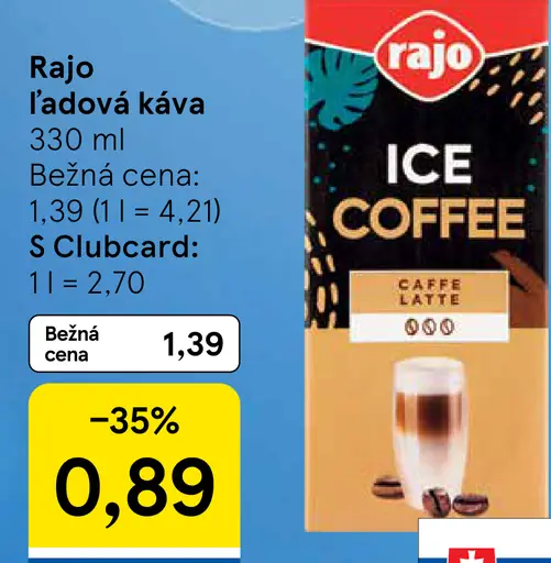 Rajo ľadová káva Caffé Latte