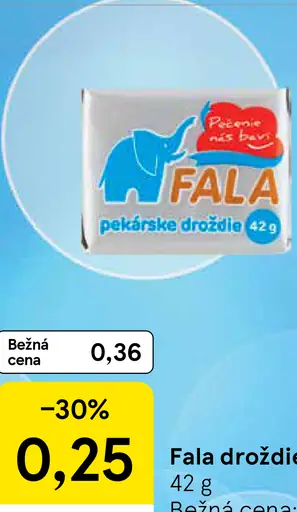 Fala pekárske droždie