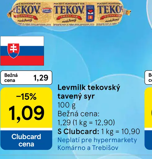 Tekov tavený syr