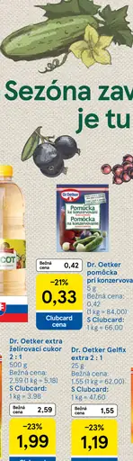 Dr. Oetker Pomôcka na konzervovanie