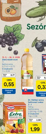 Zlatý dukát ocot