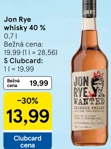 Jon Rye whisky 40 %