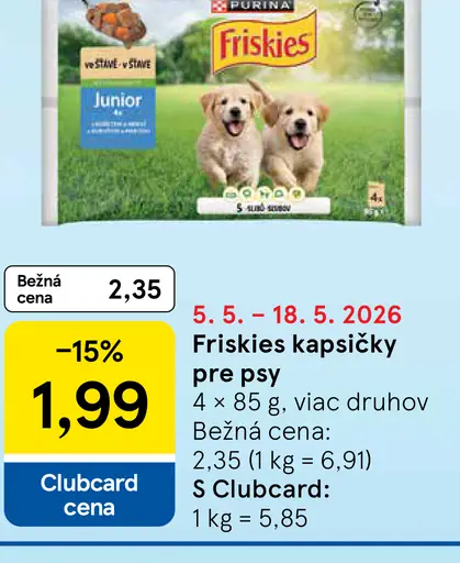 Friskies kapsičky pre psy