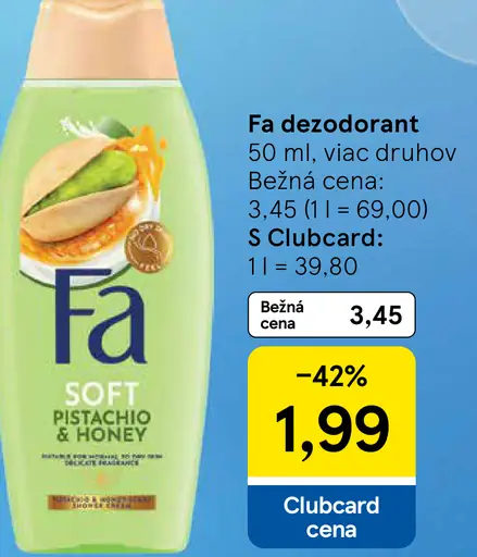Fa dezodorant