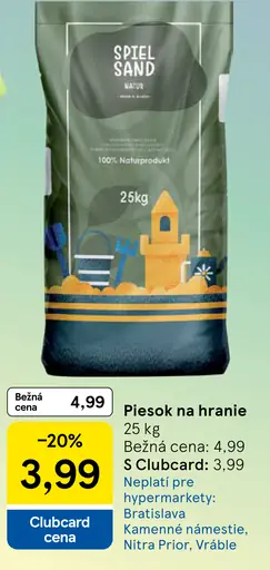 Spiel Sand piesok na hranie