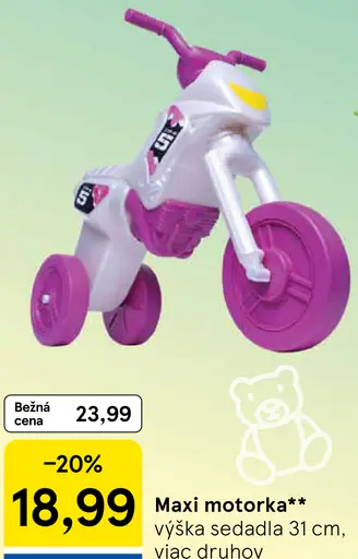 Maxi motorka detské odrážadlo