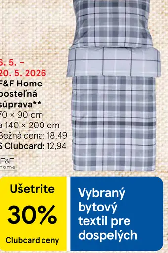F&F Home posteľná súprava