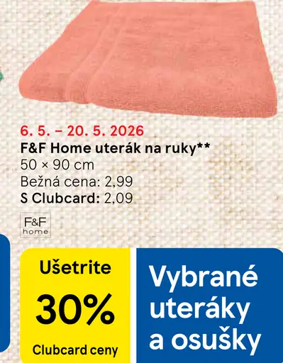 F&F Home uterák na ruky