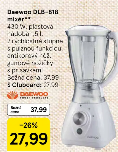 Daewoo DLB-818 mixér