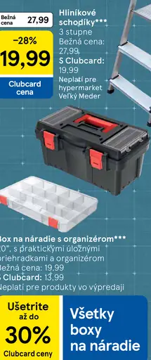 Box na náradie s organizérom 20"
