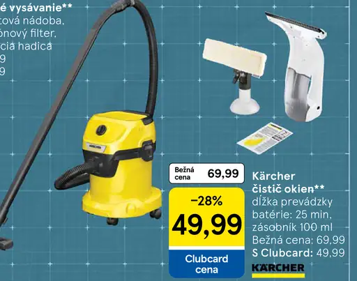 Kärcher WD3 vysávač na mokré a suché vysávanie 15 l