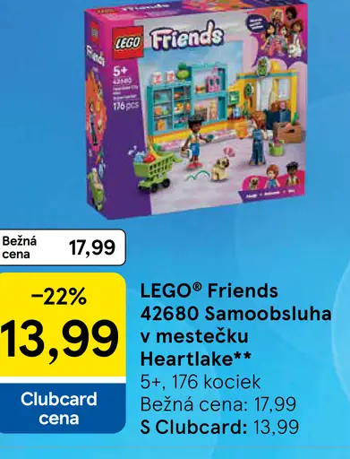 LEGO Friends 42680 Samoobsluha v mestečku Heartlake