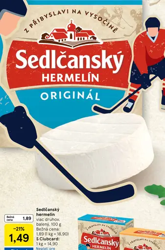 Sedlčanský Hermelín originál