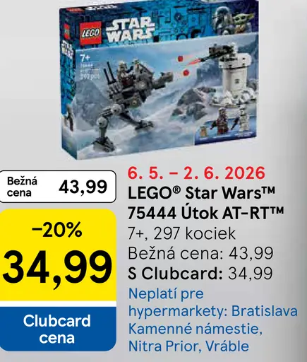 LEGO Star Wars 75444 Útok AT-RT