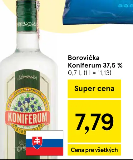 Koniferum Borovička 37,5%