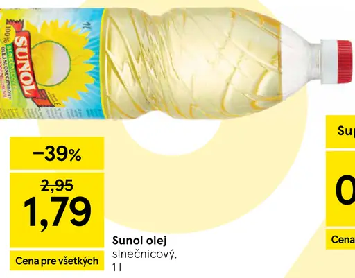 Sunol olej slnečnicový