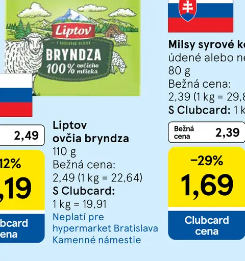 Liptov ovčia bryndza