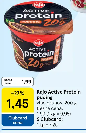 Rajo Active Protein puding
