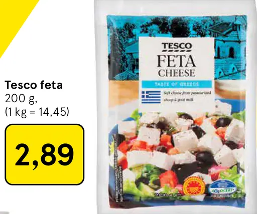 Tesco feta syr