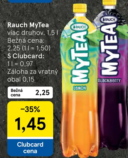 Rauch MyTea viac druhov
