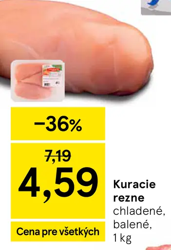 Kuracie rezne chladené