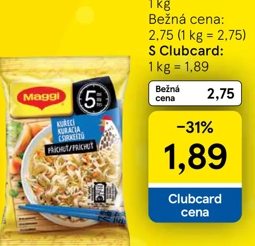 Maggi Instantné rezance