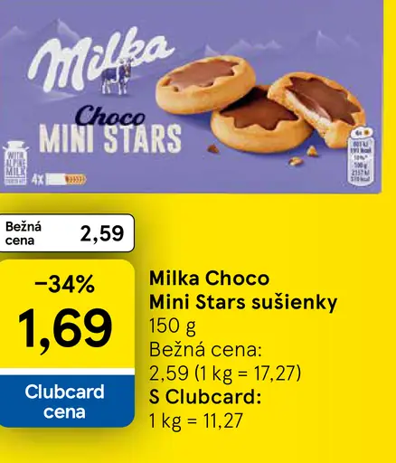 Milka Choco Mini Stars