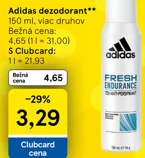 Adidas dezodorant
