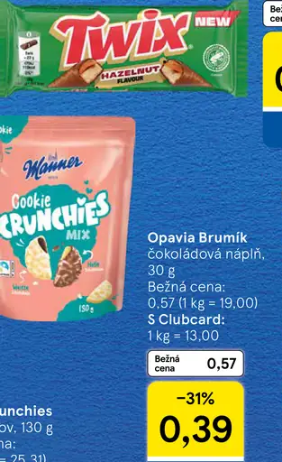 Opavia Brumík čokoládová