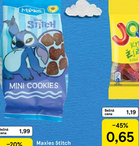 Maxies Stitch Mini Cookies s kakaom