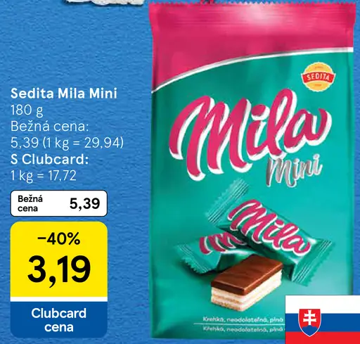 Sedita Mila Mini oblátky