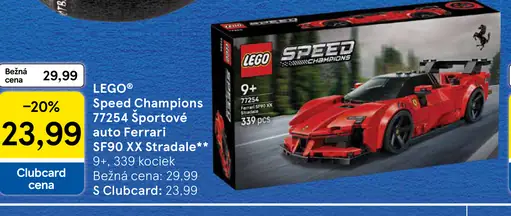 LEGO Speed Champions 77254 športové auto Ferrari SF90 XX Stradale