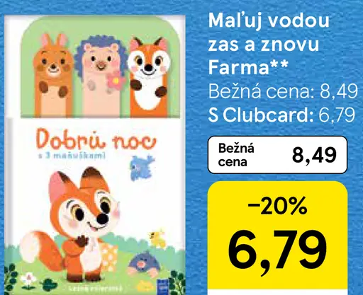 Maľuj vodou zas a znovu Farma kniha