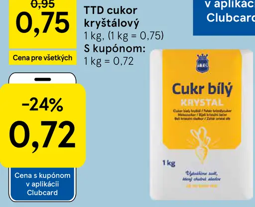 TTD Cukor kryštálový