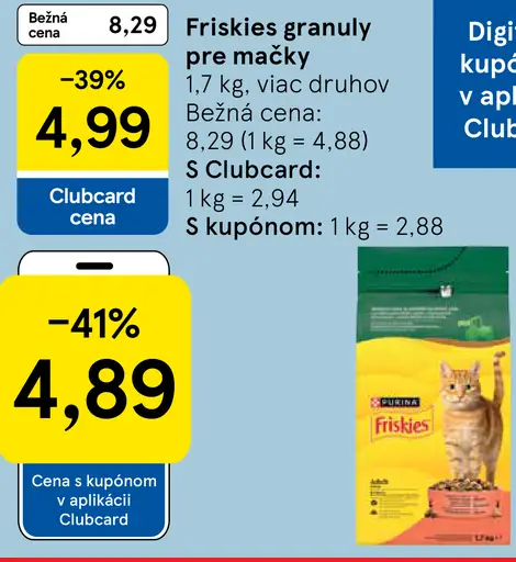 Friskies granuly pre mačky